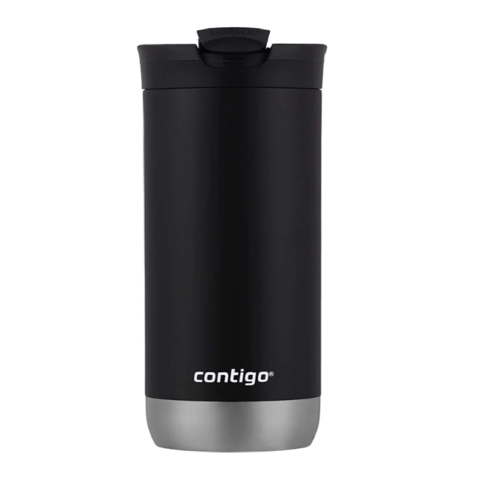 Termo Contigo Huron Snapseal 16 Oz Negro