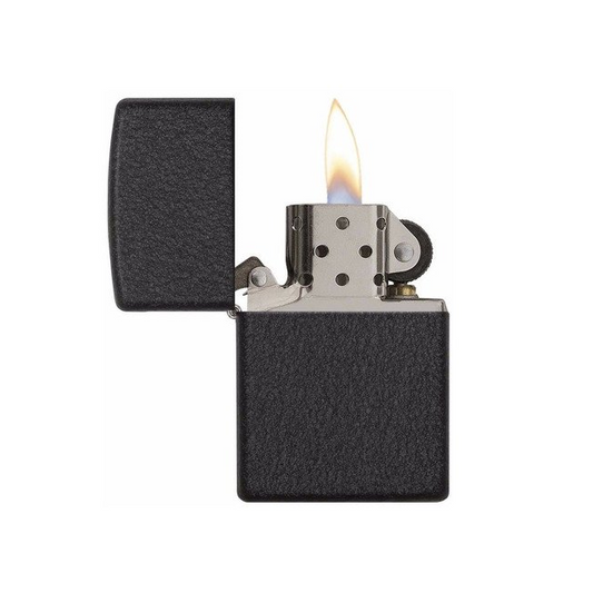Encendedor Zippo Crackelado Negro 236