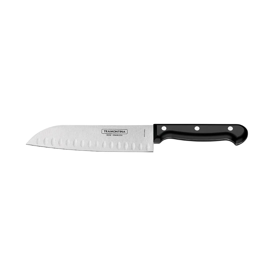 Cuchillo Tramontina Ultracorte Santoku 7 Pulgadas 23868/107