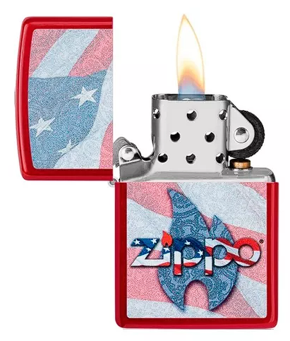 Encendedor Zippo Bandera USA 49781