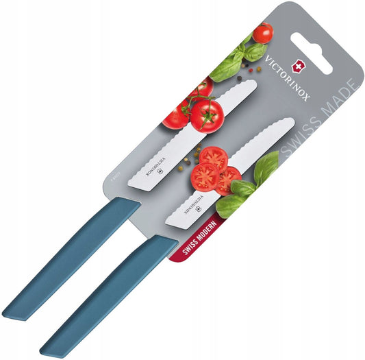Duo de Cuchillos Victorinox Swiss Modern Para Tomate 6.9006.11W41B