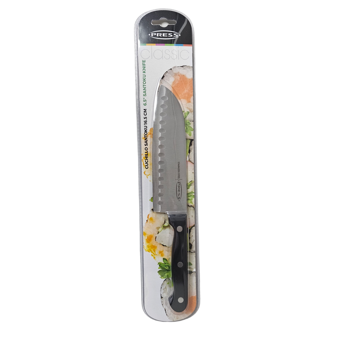 Cuchillo Press 6.5" Santoku 76938