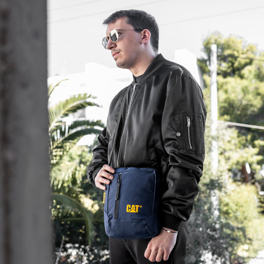 Bolso CAT Cruzado Shoulder Bag Azul 83614-184