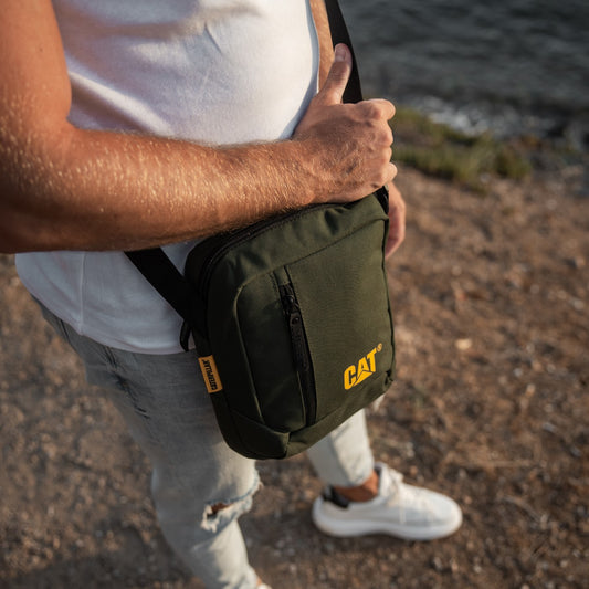 Bolso CAT Cruzado Shoulder Bag Verde 83614-542