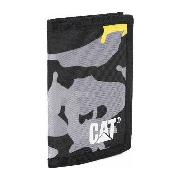 Billetera CAT Riley Camuflaje Gris 84352-634