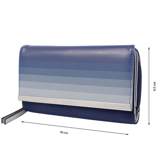 Monedero - Billetera Totto Blocks Azul AC51IND878-2310C-Z3G