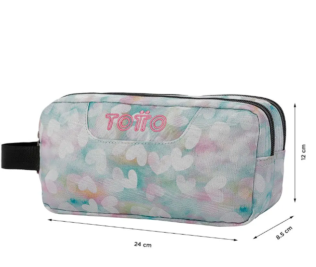 Bolso Pequeño Multiuso Totto Escuadra Con Glitter AC52ECO008-2311Z-4HX