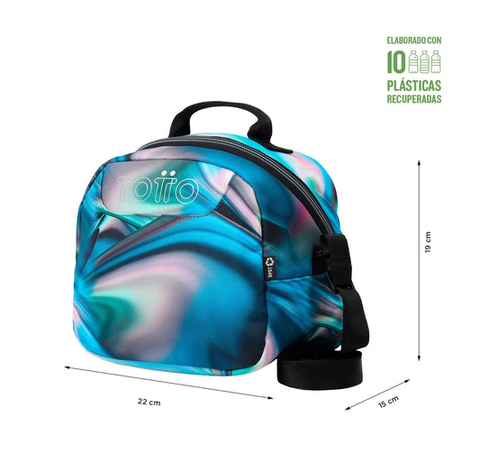 Lonchera Totto Borrador Aura Azul AC61ECO001-2326Z-4DU