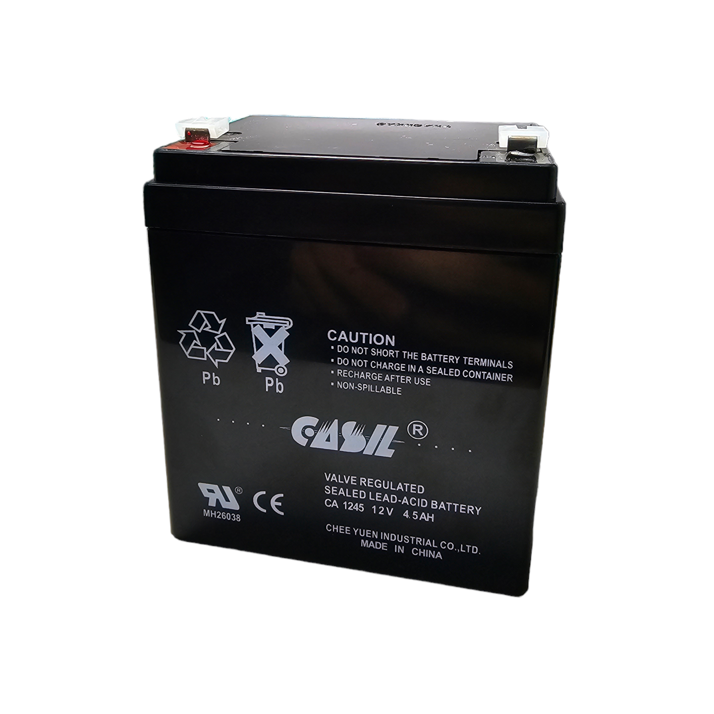 Bateria Casil de 12 Voltios 4.5 Amp CA1245