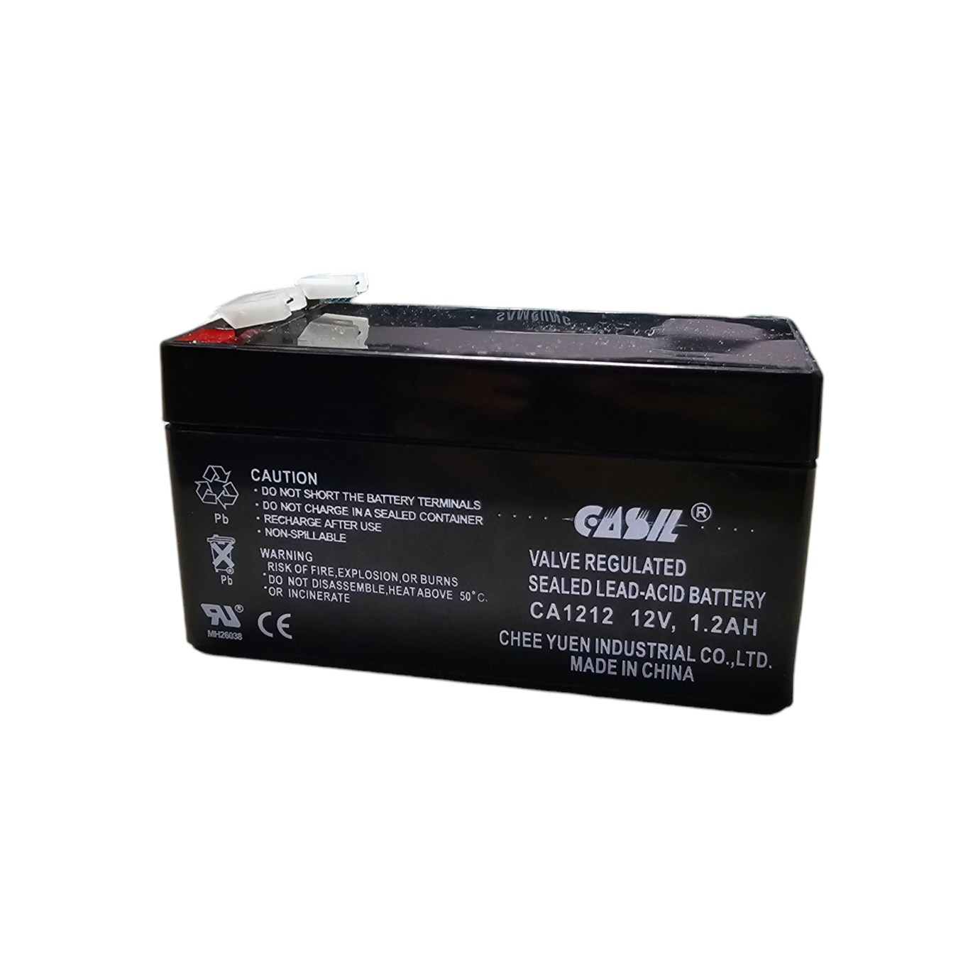 Bateria Casil de 12 Voltios 1.2 Amp CA1212