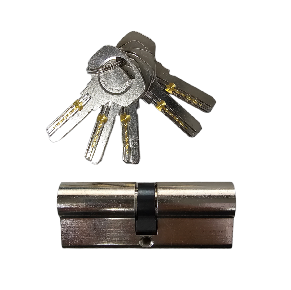 Cilindro Yale 80mm con Llaves de Seguridad (40+40) CYACIL80D