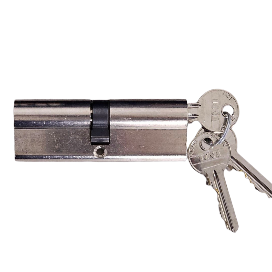 Cilindro ICSA 90mm 45+45 con 3 llaves Universales CIC15090
