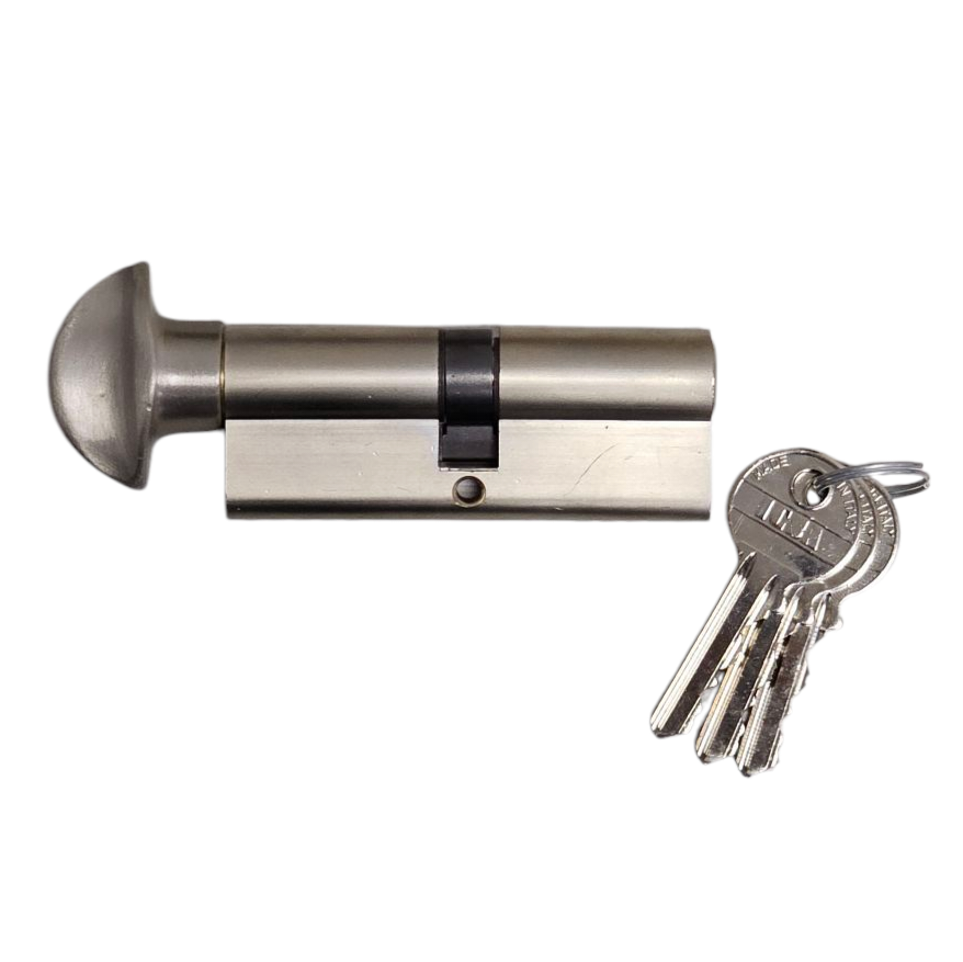 Cilindro ICSA 80mm Pomo - Llave CIC16880P