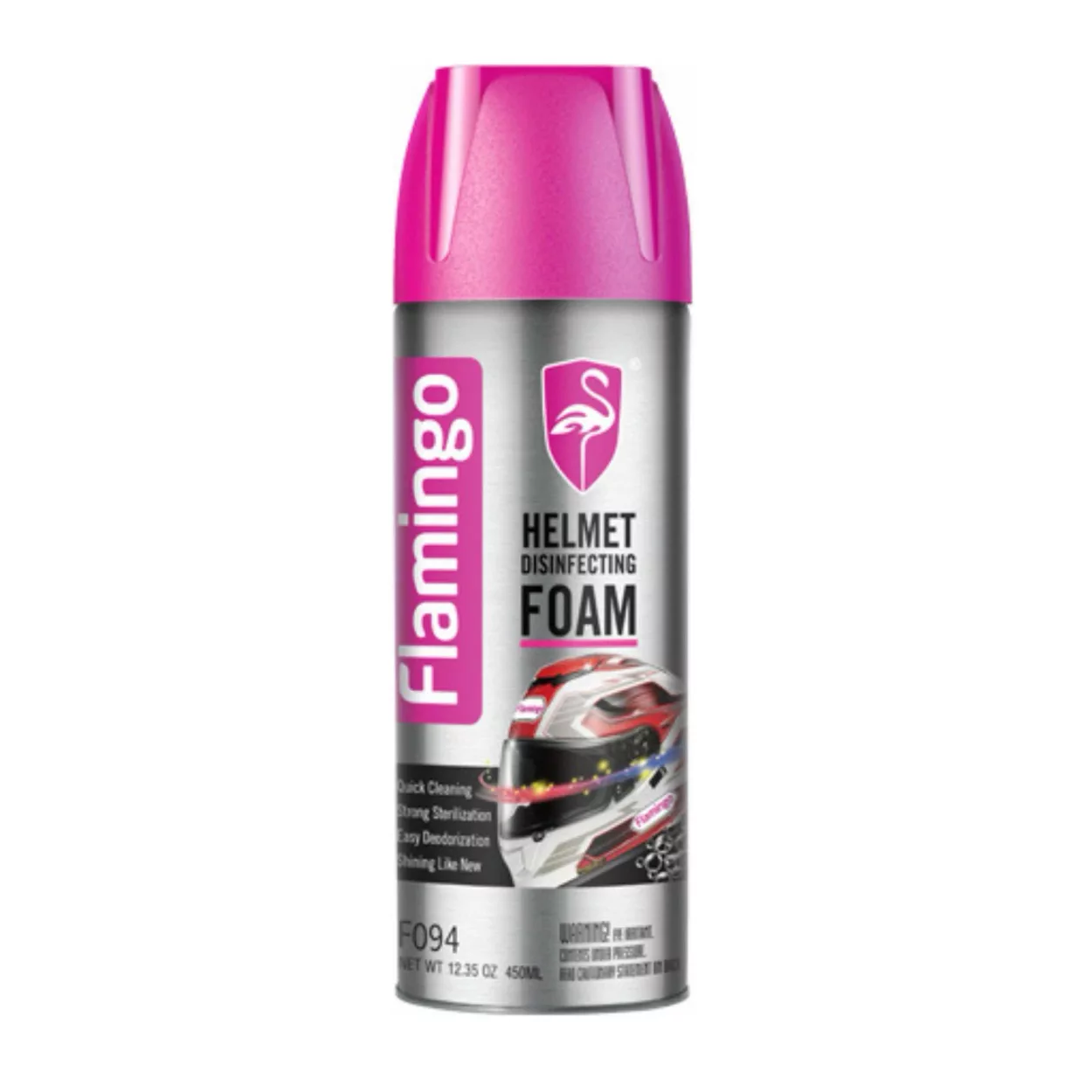 Limpiador Desinfectante Flamingo para Cascos