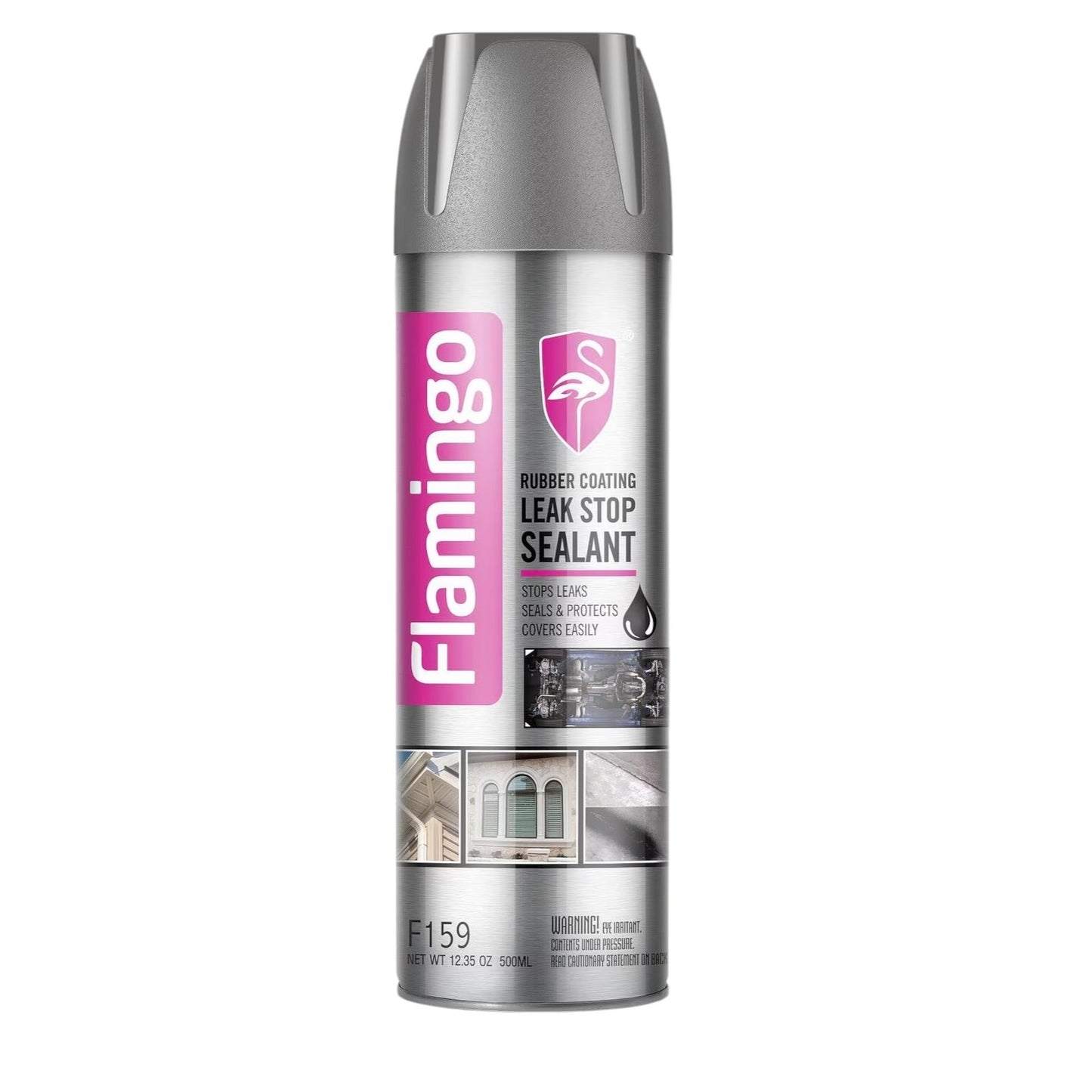 Revestimiento Sellador de Fugas Flamingo Gris F159-89