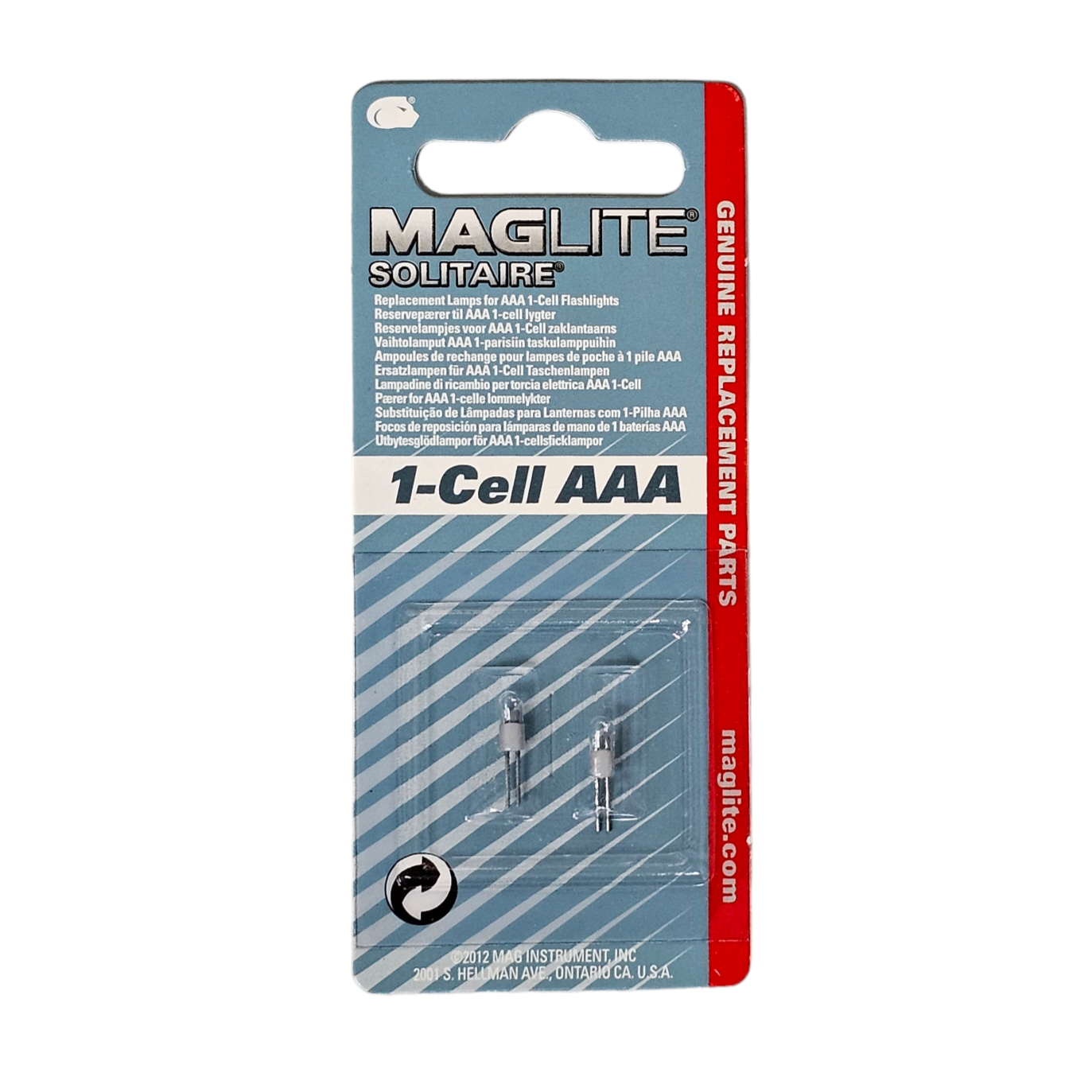 Bombillo de Repuesto para Linterna Maglite 1-Cell AAA LK3A001