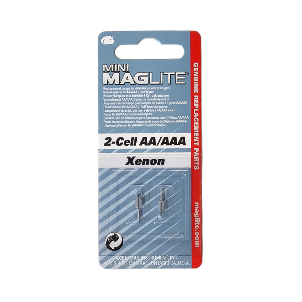 Bombillo de Repuesto para Linterna Maglite 2-Cell AA / AAA LM2A001