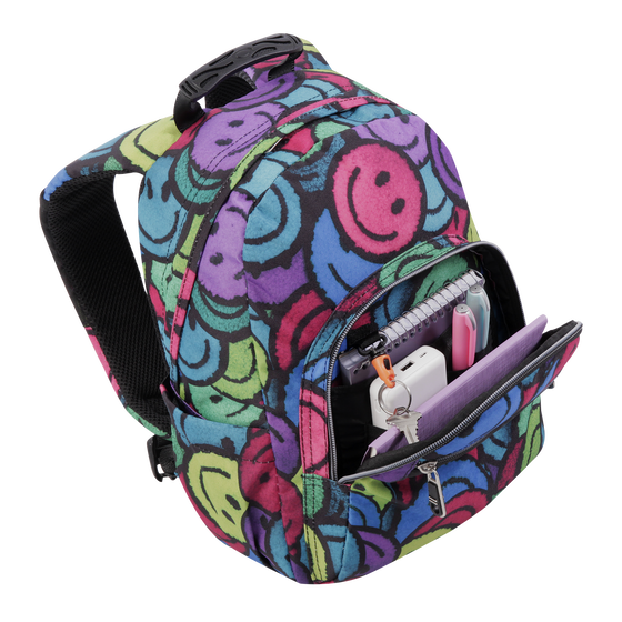 Mochila Totto Tempera Kids - Emojis