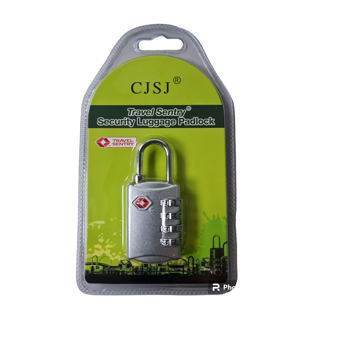 Candado CJSJ Combinacion TSA 4 Diales