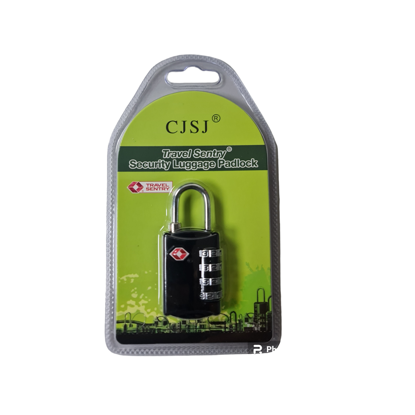 Candado CJSJ Combinacion TSA 4 Diales