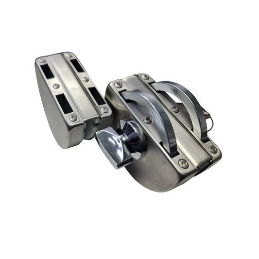 Cerradura Schlock para Puerta de Vidrio Gancho SCH1001SS