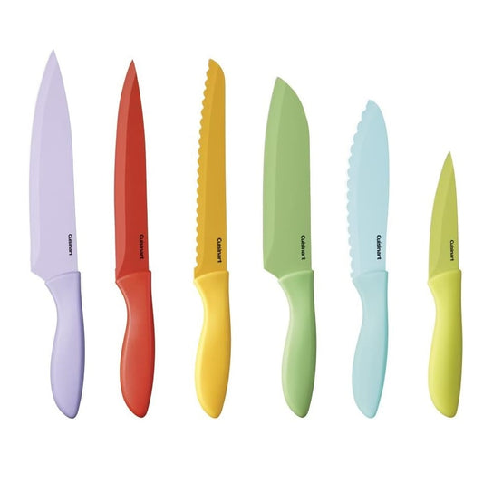 Kit de Cuchillos Cuisinart (Colores Pastel) 0623