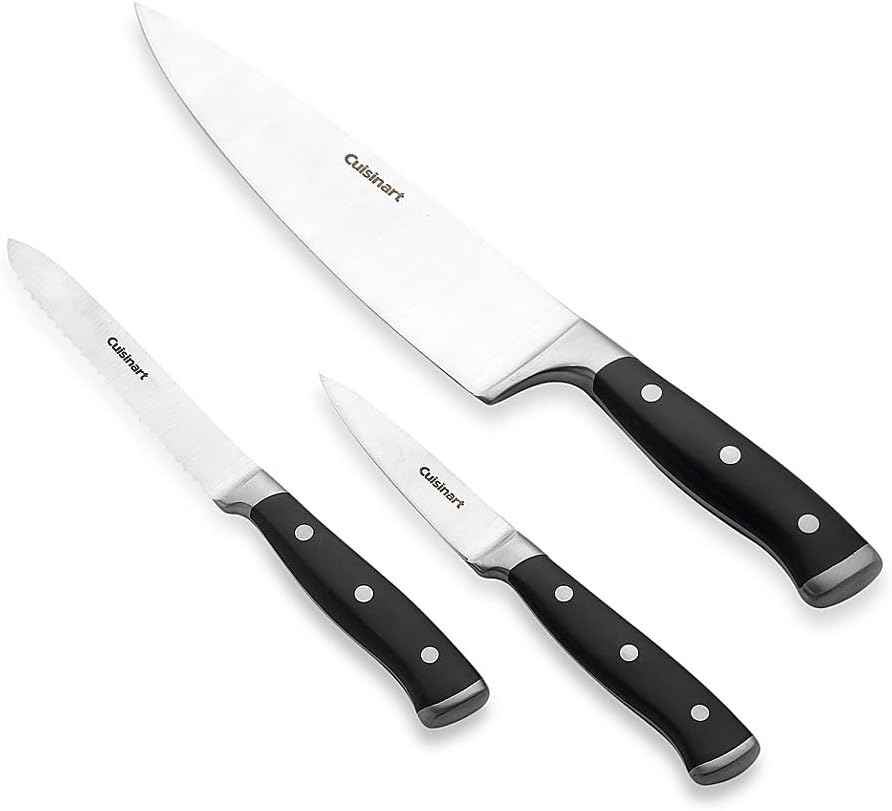 Trio de Cuchillos Cuisinart C77TR-3PB