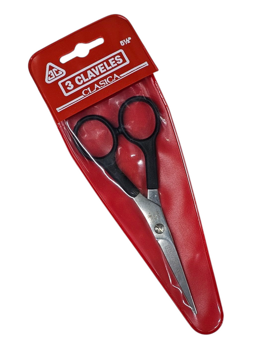 Tijera 3 Claveles Scuola de 5 1/2" 02614