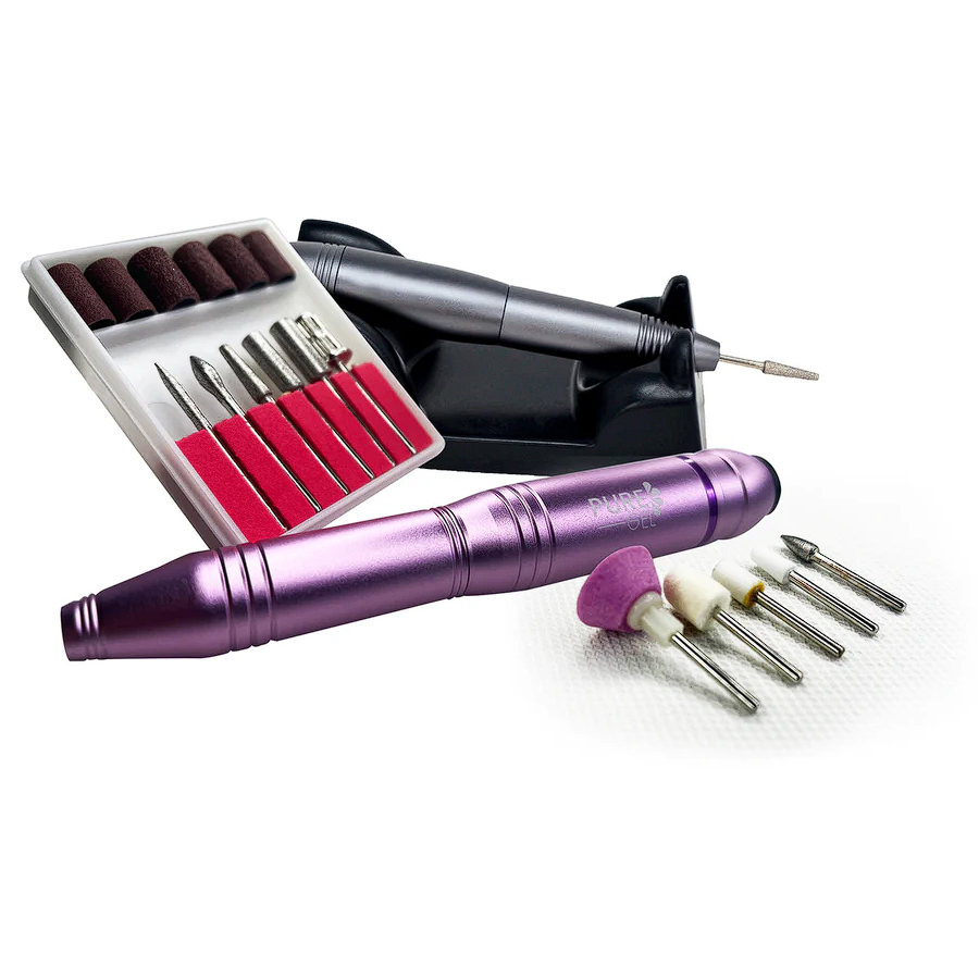 Taladro Super Crystal Para Manicure 20.000 RPM con Regulador de Velocidad UN-0309