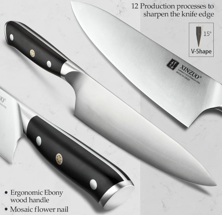Cuchillo Profesional Xinzuo Chef 8.5 Pulgadas