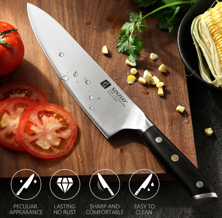 Cuchillo Profesional Xinzuo Chef 8.5 Pulgadas