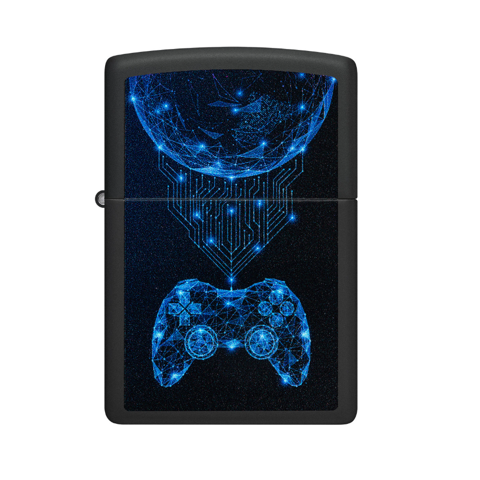 Encendedor Zippo Gaming Negro