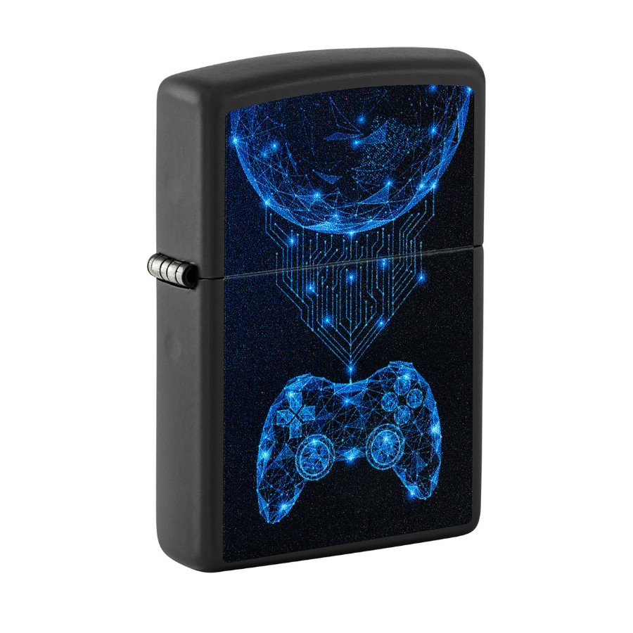Encendedor Zippo Gaming Negro