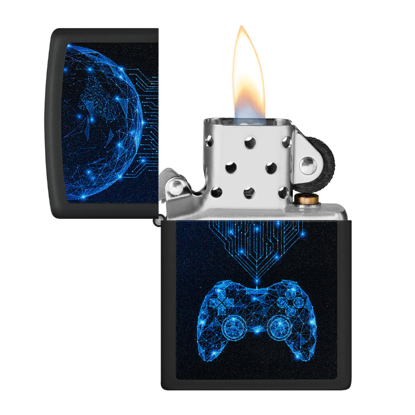 Encendedor Zippo Gaming Negro 48912