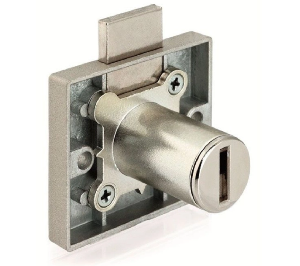 Cerradura Ojmar Cuadrada de Gaveta 32mm