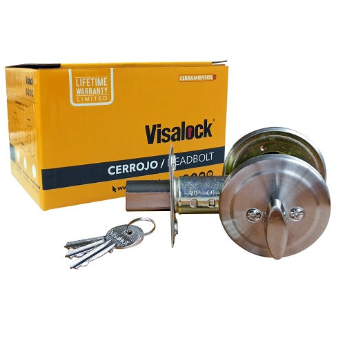 Cerrojo Visalock Llave - Perilla