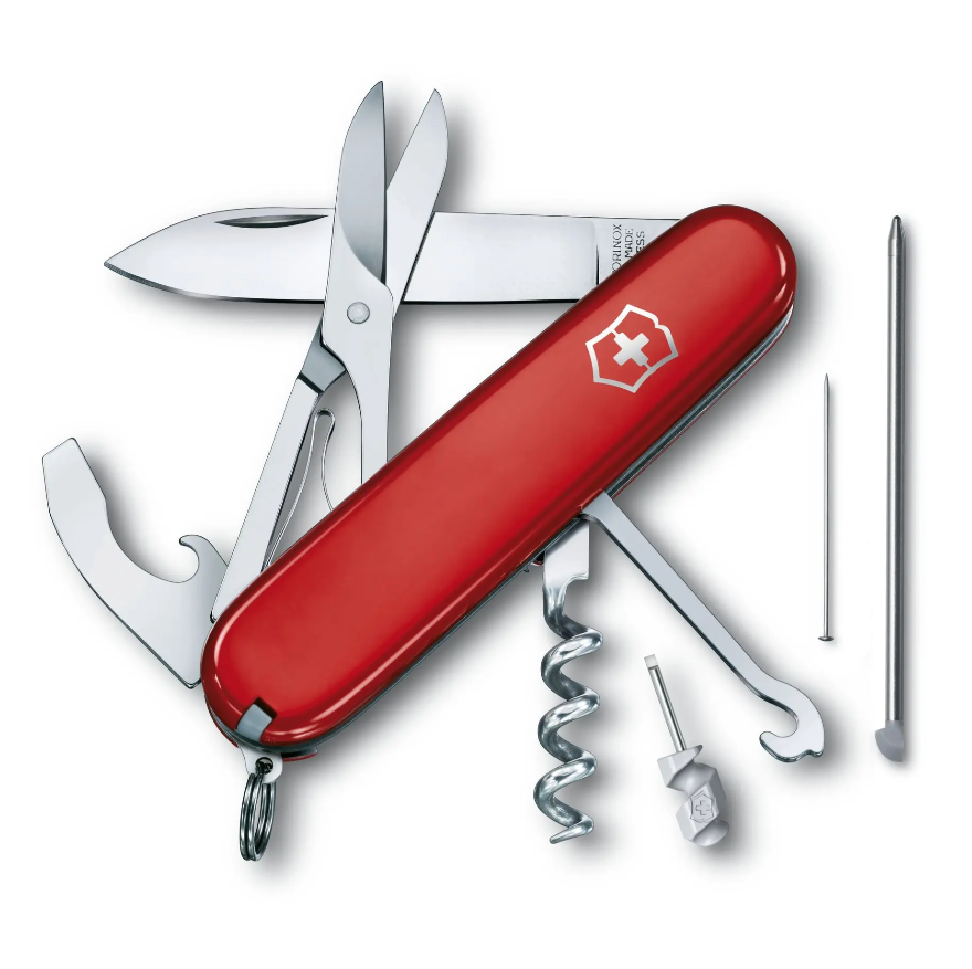 Navaja Victorinox Compact Red Multifuncional 1.3405