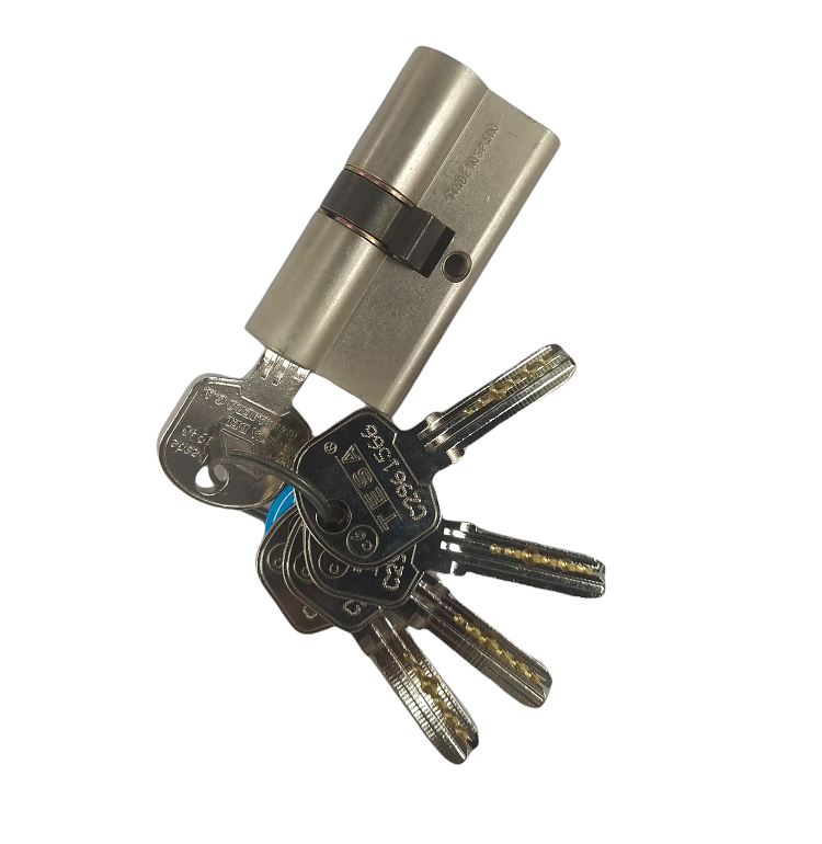 Cilindro Tesa 60mm T61 con Llaves de Seguridad ITEC660N