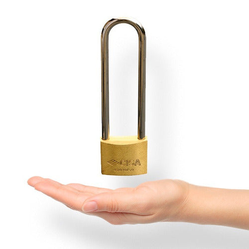 Candado Cisa 50mm Arco Largo 12640071