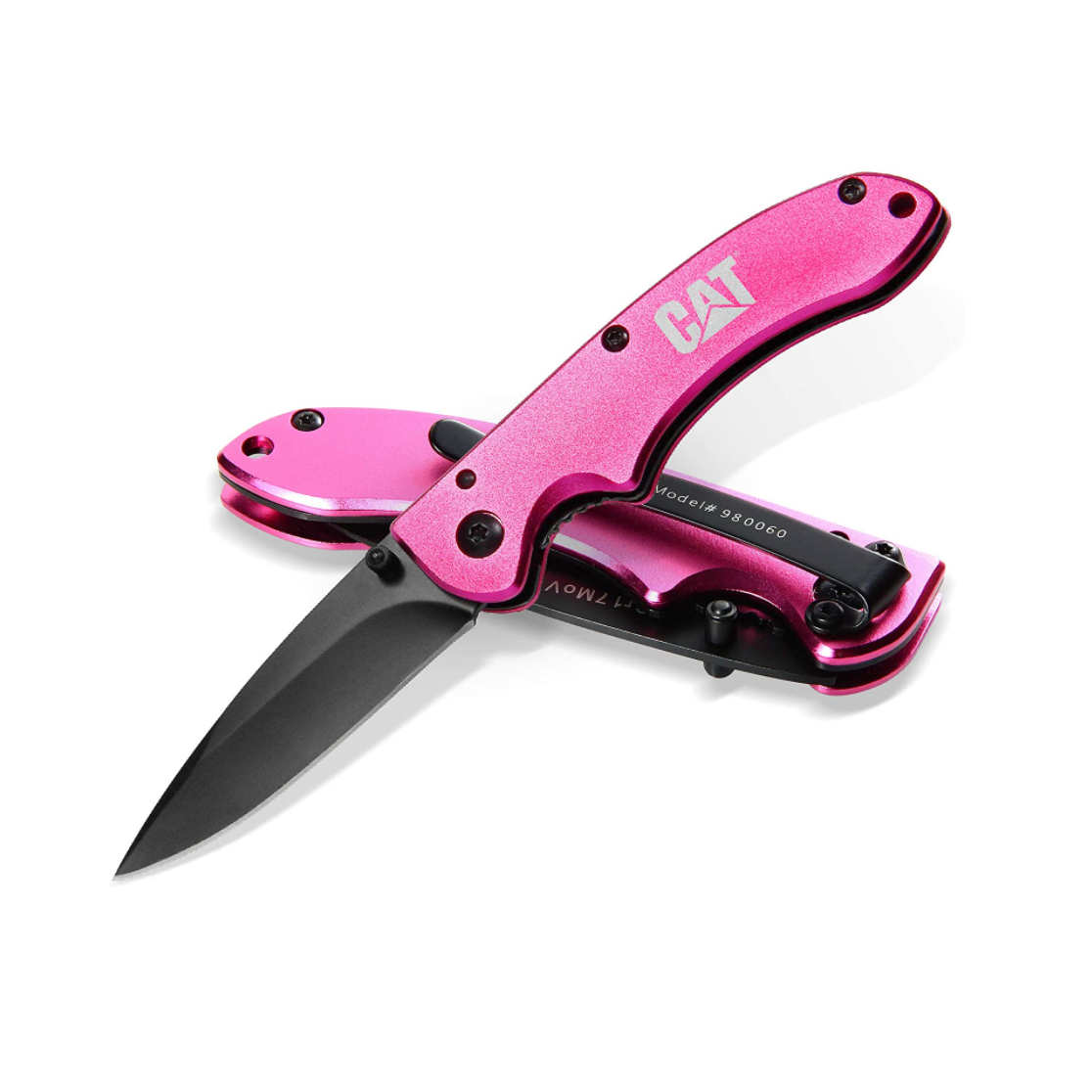 Navaja CAT 980060 Mango Rosado