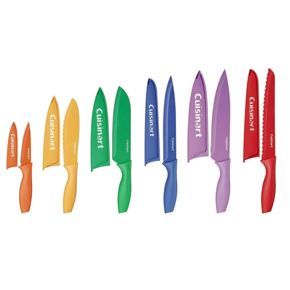 Kit de Cuchillos Cuisinart (Colores Variados Claros) C55-01-12PCKS