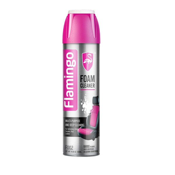 Limpia Tapicería con Cepillo Flamingo 650ml F002