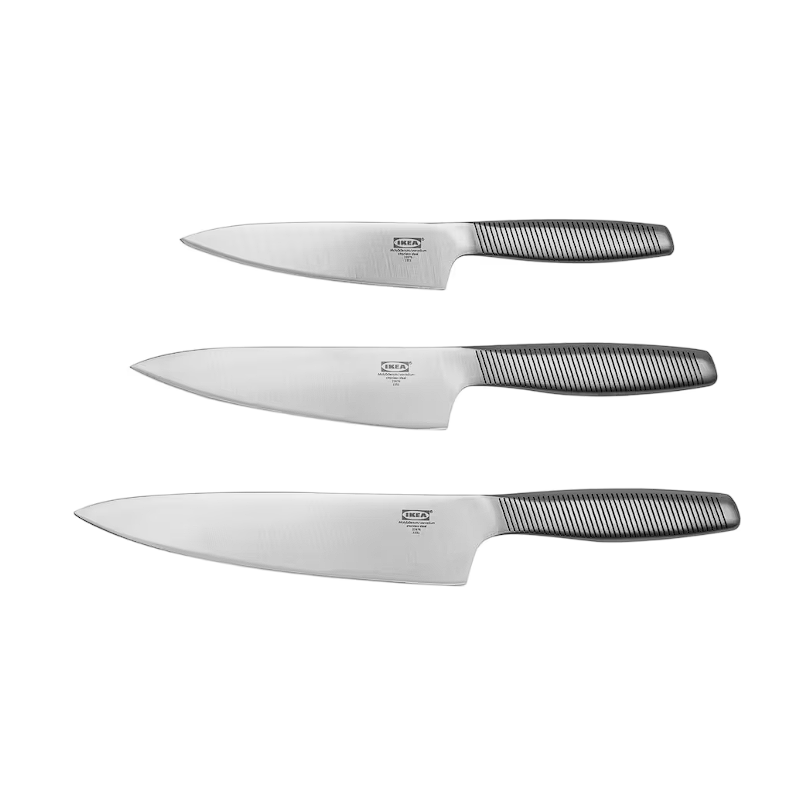 Kit de Cuchillos Acero Completo Ikea 365+