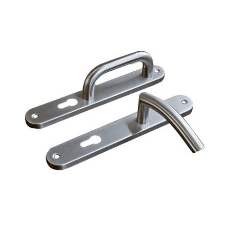 Manilla Visalock Con Placa Fija Movil para Cerraduras de Embutir nan