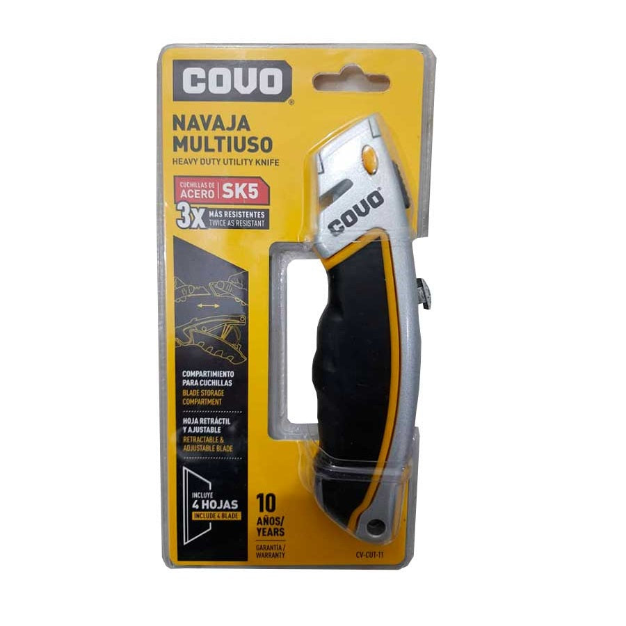 Navaja Multiuso Covo (Retractil) CV-CUT-11