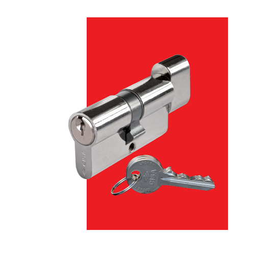 Cilindro Cisa Llave-Perilla 60mm 12640103