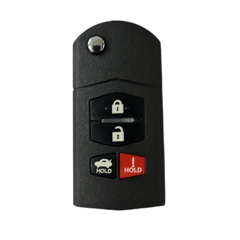 Llave KD tipo Mazda 4 Botones