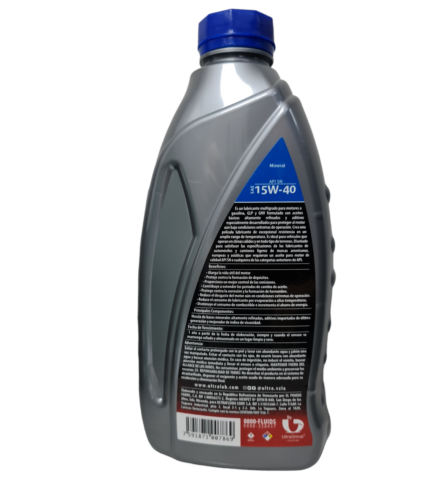 Aceite Ultralub Mineral 15w40 UA1540SNL