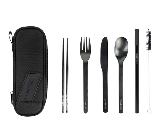 Set de Cubiertos Ecovessel para Viajero WNDR6RB