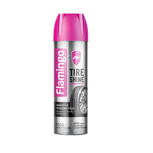 Abrillantador de Caucho Flamingo Spray 500ml F010